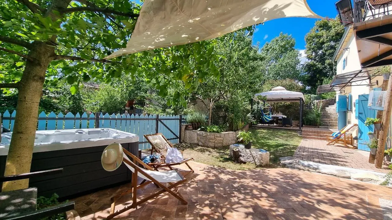 Willa Spod Korit - Brgudac, Opatija With Hot Tub And Free Parking